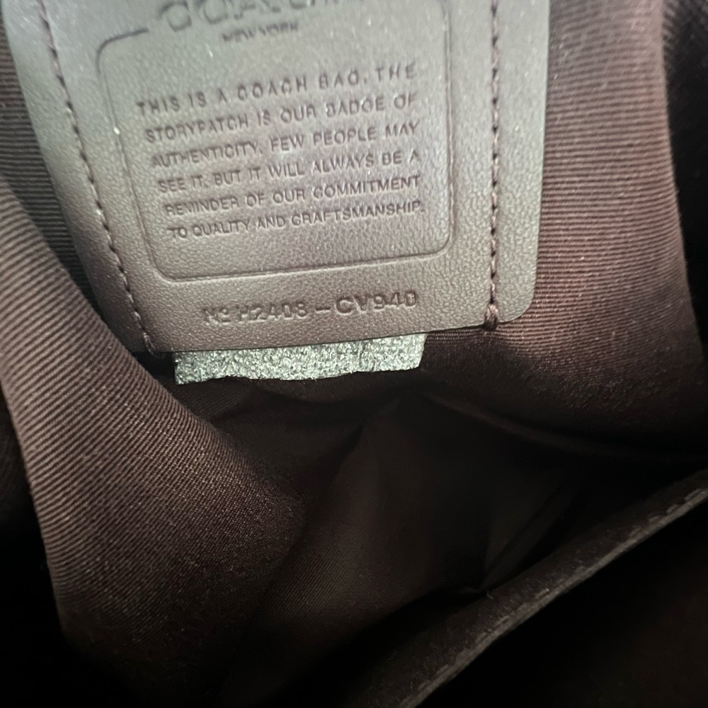 Coach Teri Hobo Bag in Signature Canvas - Picture 9 of 10